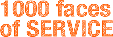 1000 faces of service